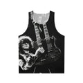 Unisex guitar music concert tank top