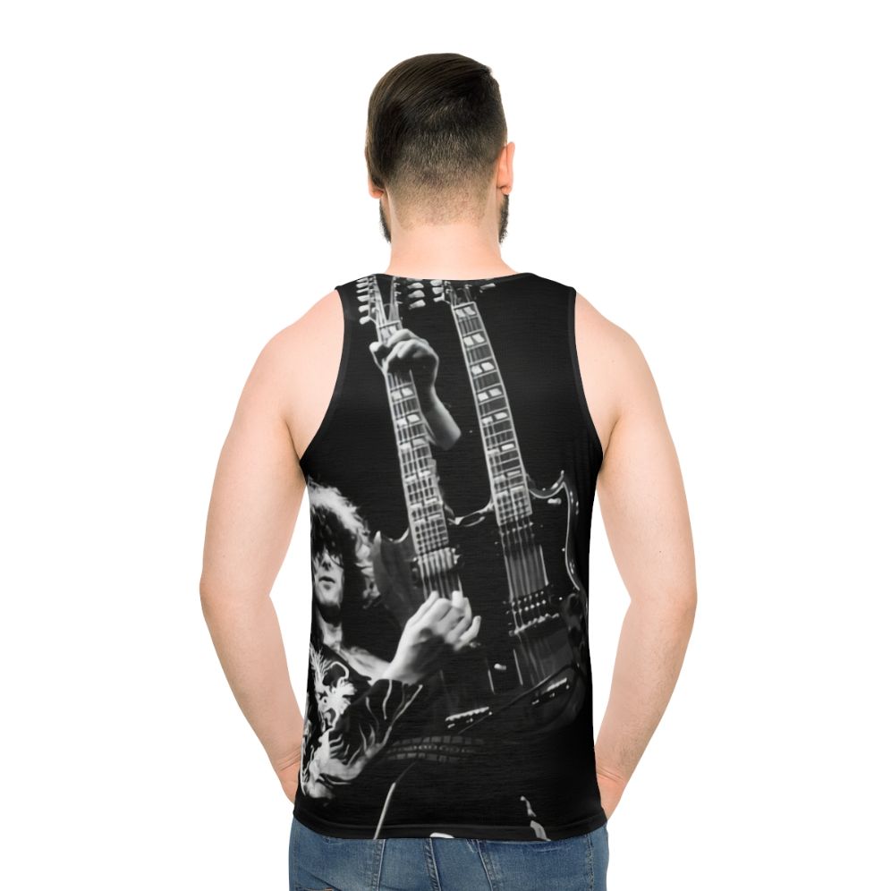 Unisex guitar music concert tank top