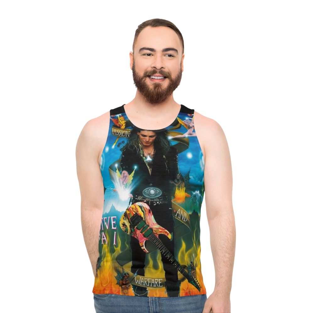 Guitarist Music Style Steve Vai Unisex Tank Top