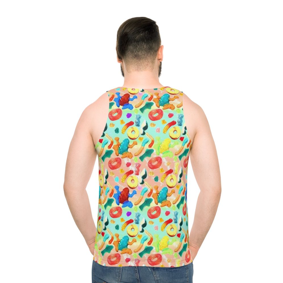 Gummy Galore Patterned Unisex Tank Top