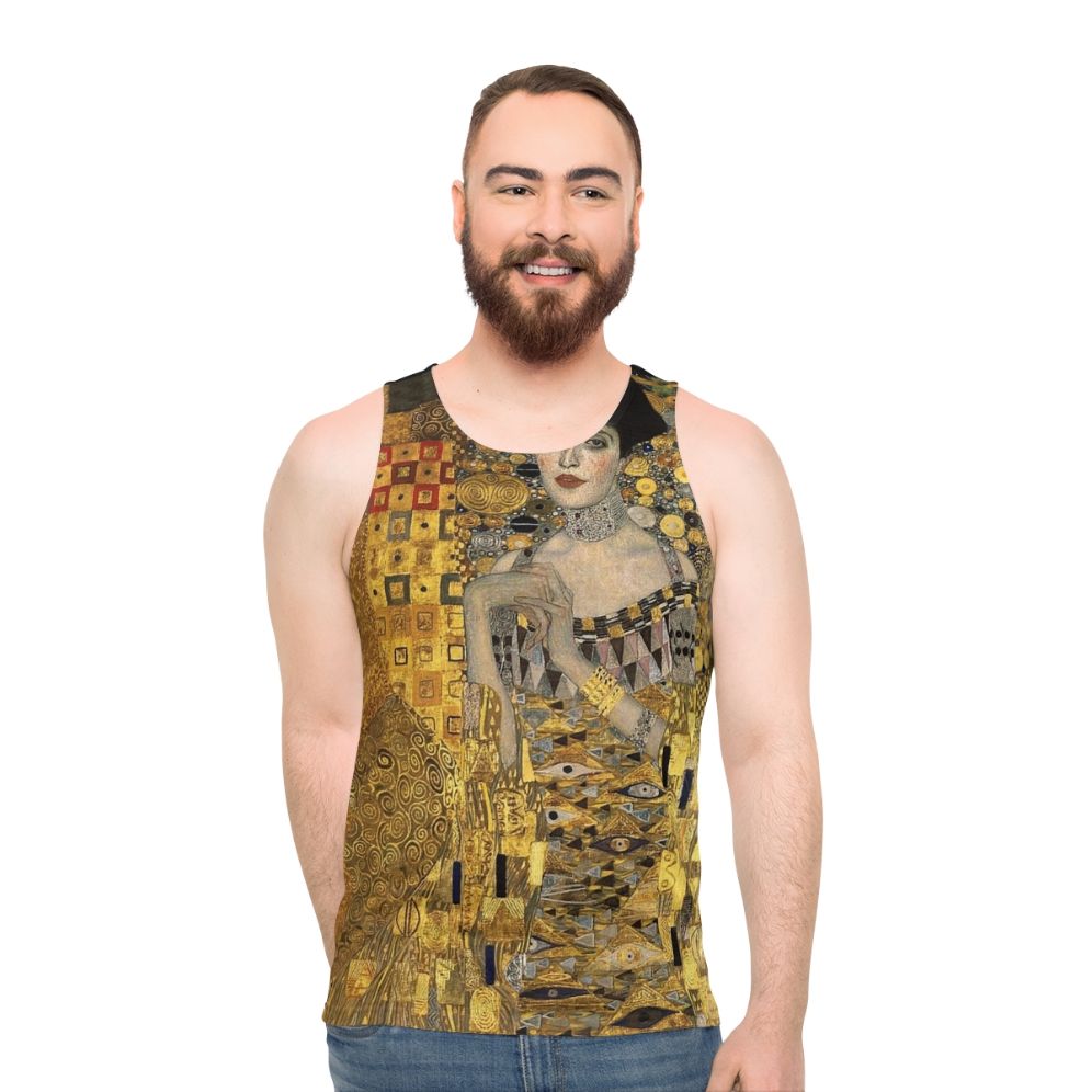 Gustav Klimt Adele Bloch Bauer art deco tank top