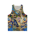 Unisex tank top featuring the iconic "Tree of Life" design by Gustav Klimt