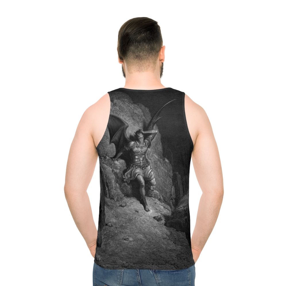Gustave Dore's The Fall of Satan 1866 Unisex Tank Top