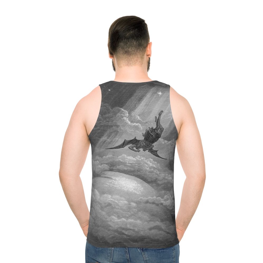 Gustave Dore's "Satan Falls to Earth" 1866 Unisex Tank Top