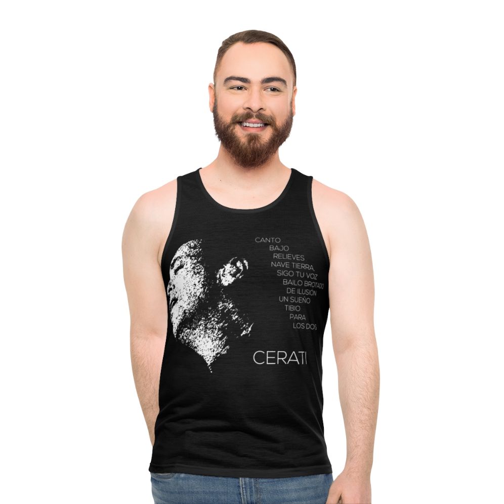 Gustavo Cerati Soda Stereo Unisex Rock Tank Top