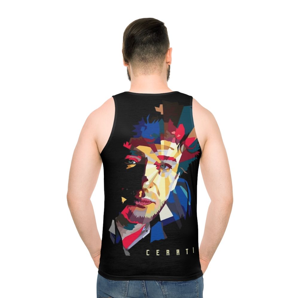Gustavo Cerati Unisex Low Poly Tank Top