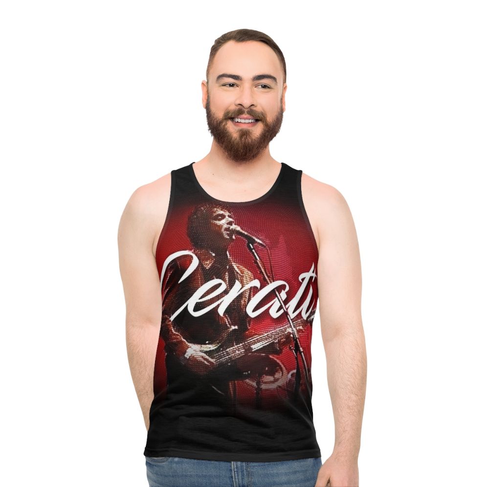 Gustavo Cerati Unisex Rock Music Tank Top