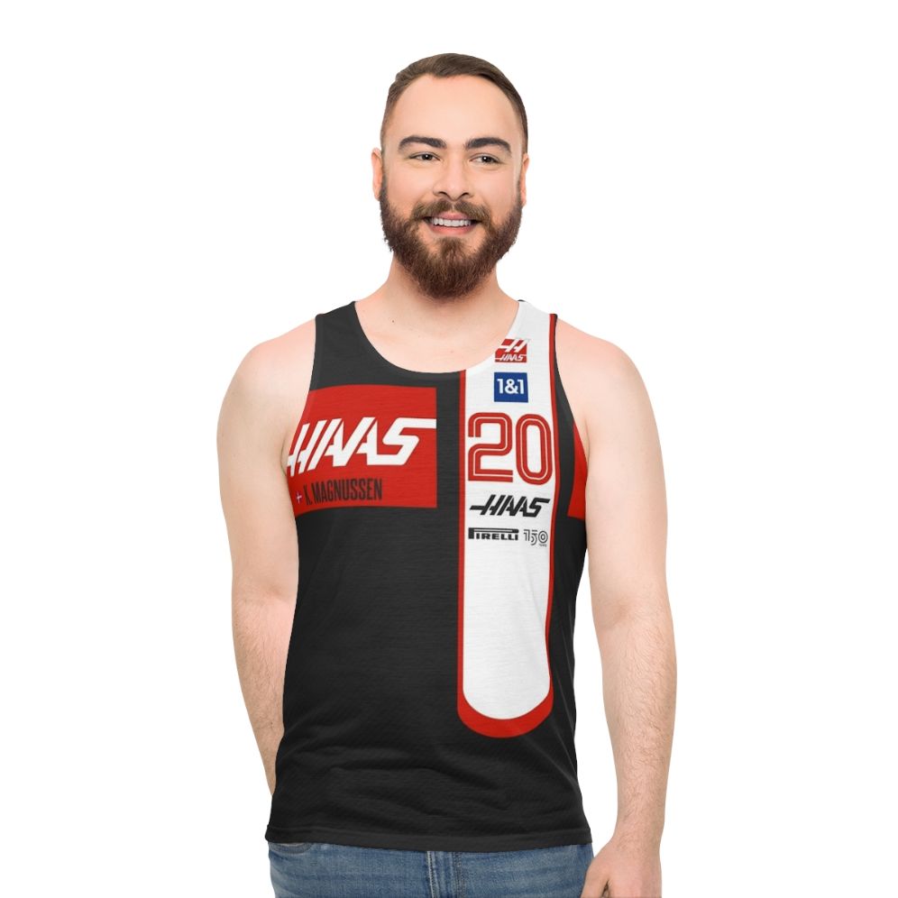 Haas F1 2022 Magnussen Unisex Tank Top