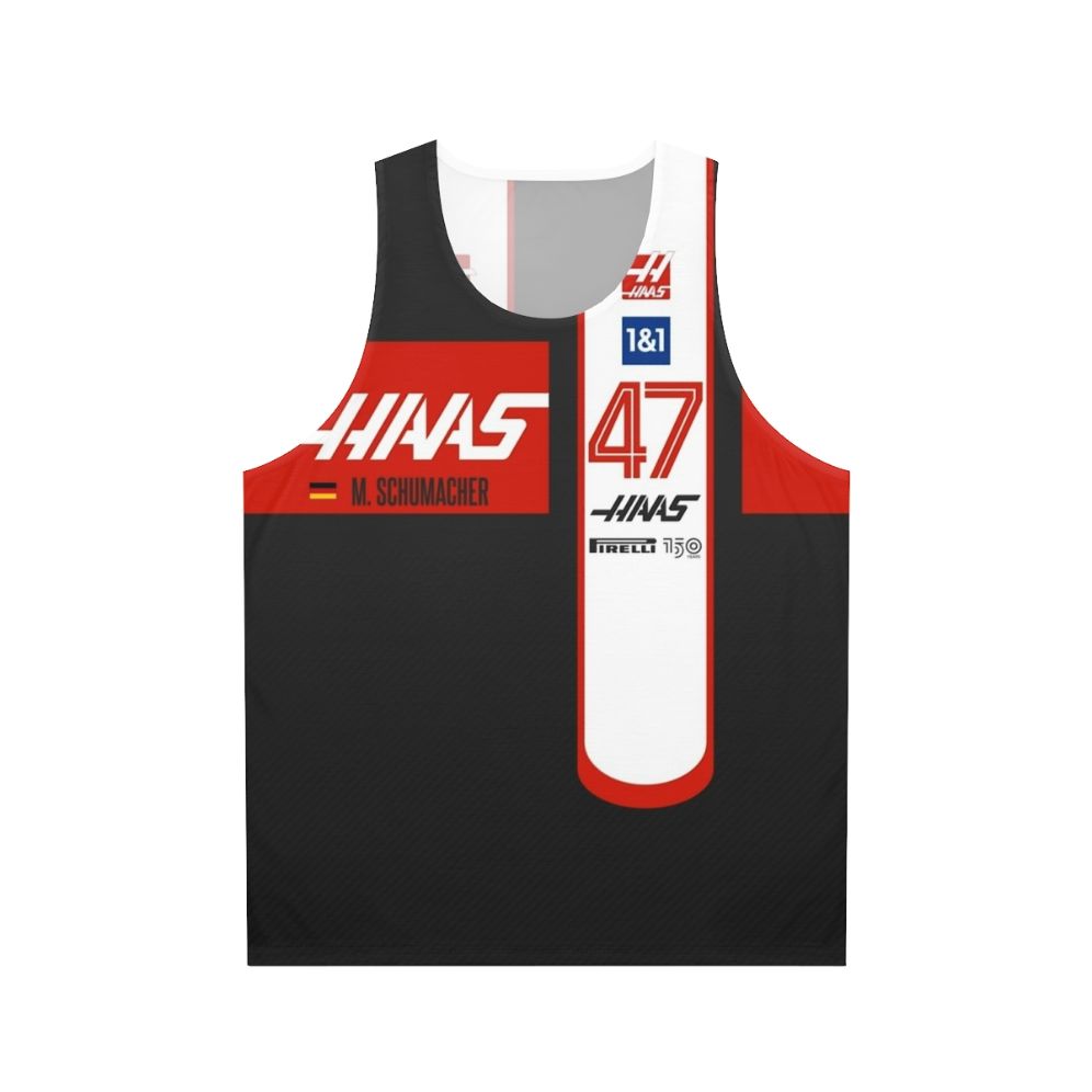 Haas F1 2022 Mick Schumacher Unisex Tank Top