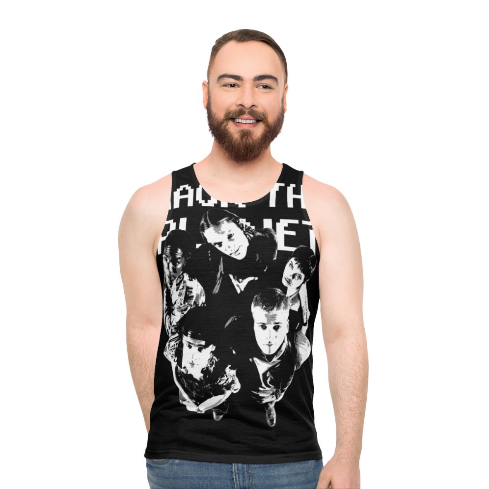Hack The Planet Unisex Tank Top
