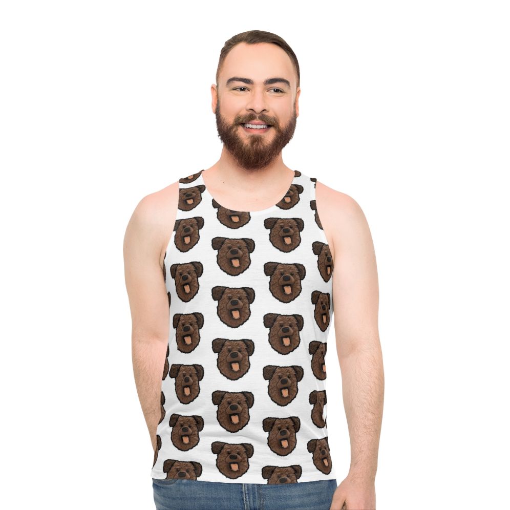 Hacker T Dog from CBBC Unisex Tank Top