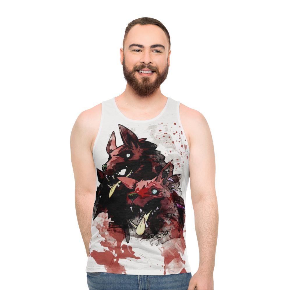 Hades Cerberus Greek Mythology Unisex Tank Top