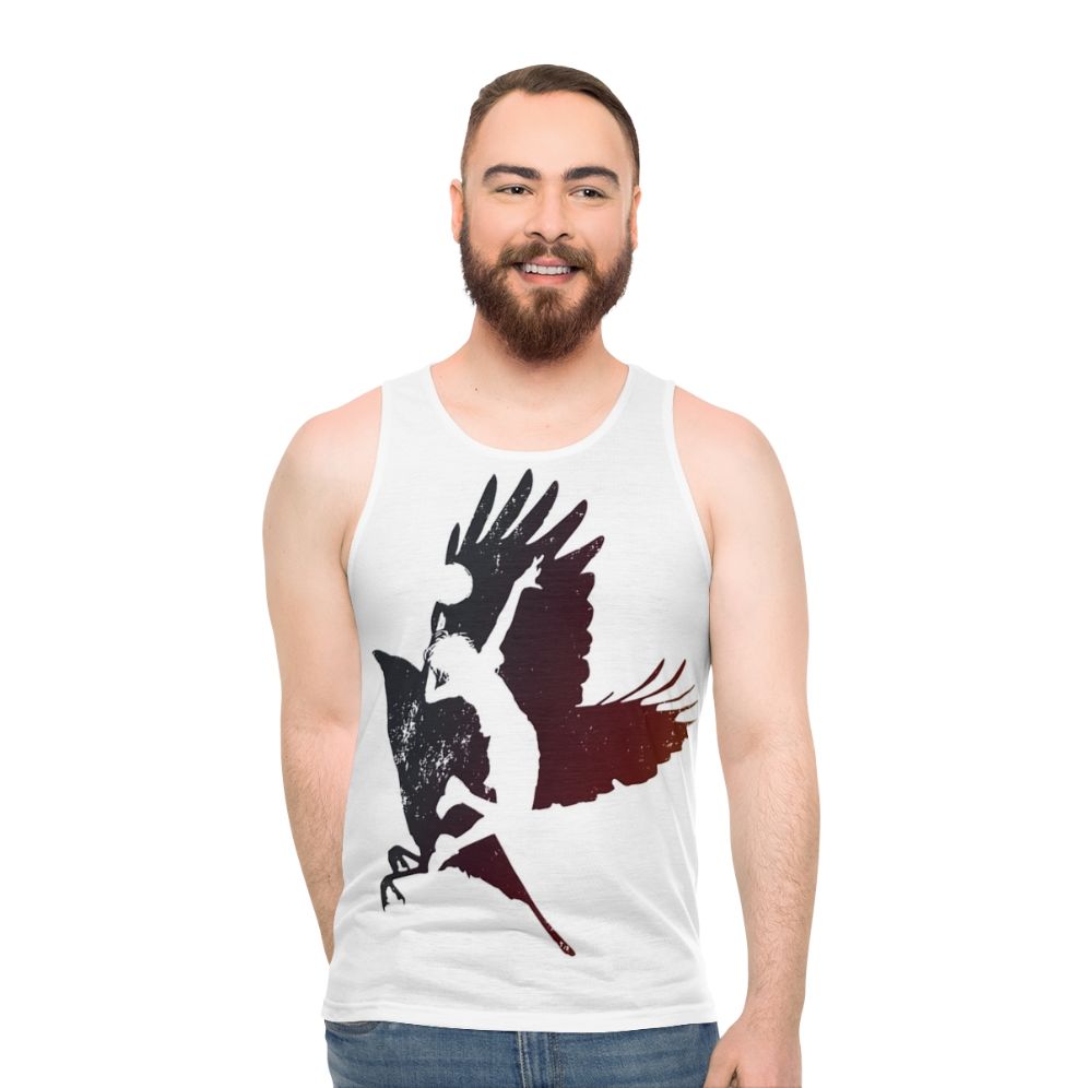 Haikyuu Unisex Tank Top featuring Karasuno Volleyball Club design