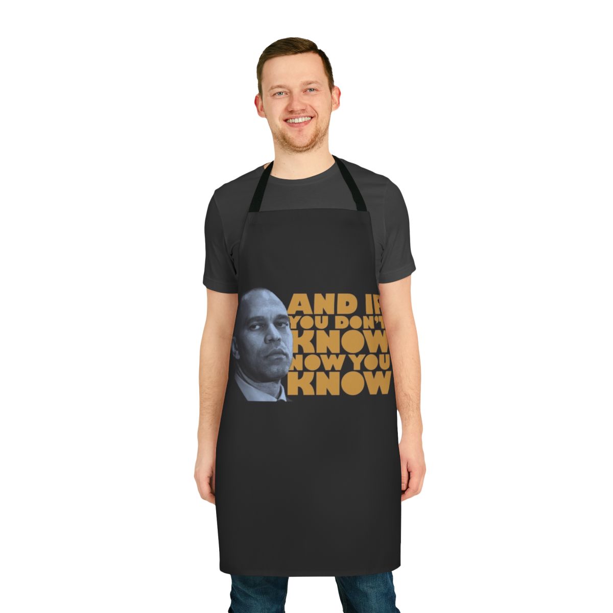 Hakeem Jeffries Political Apron Featuring Viral Moment