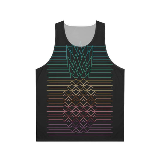 Hala Kahiki Unisex Tank Top with Tropical, Minimalist, and Retro-Inspired Design