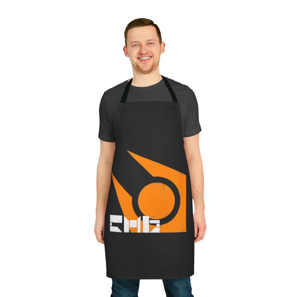 Half Life 2 Grunge Apron Featuring the Combine Logo and Symbols