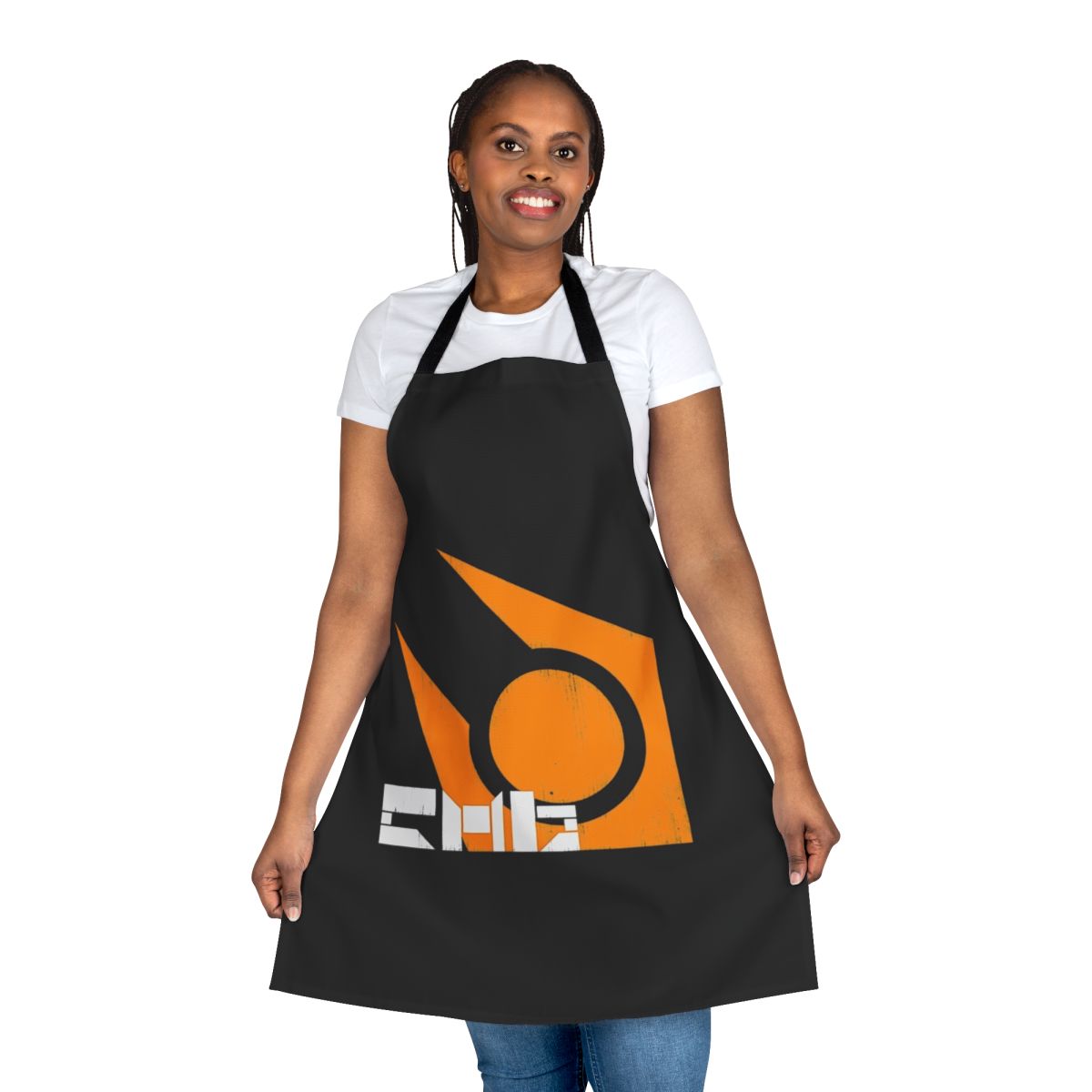 Half Life 2 Grunge Apron Featuring the Combine Logo and Symbols