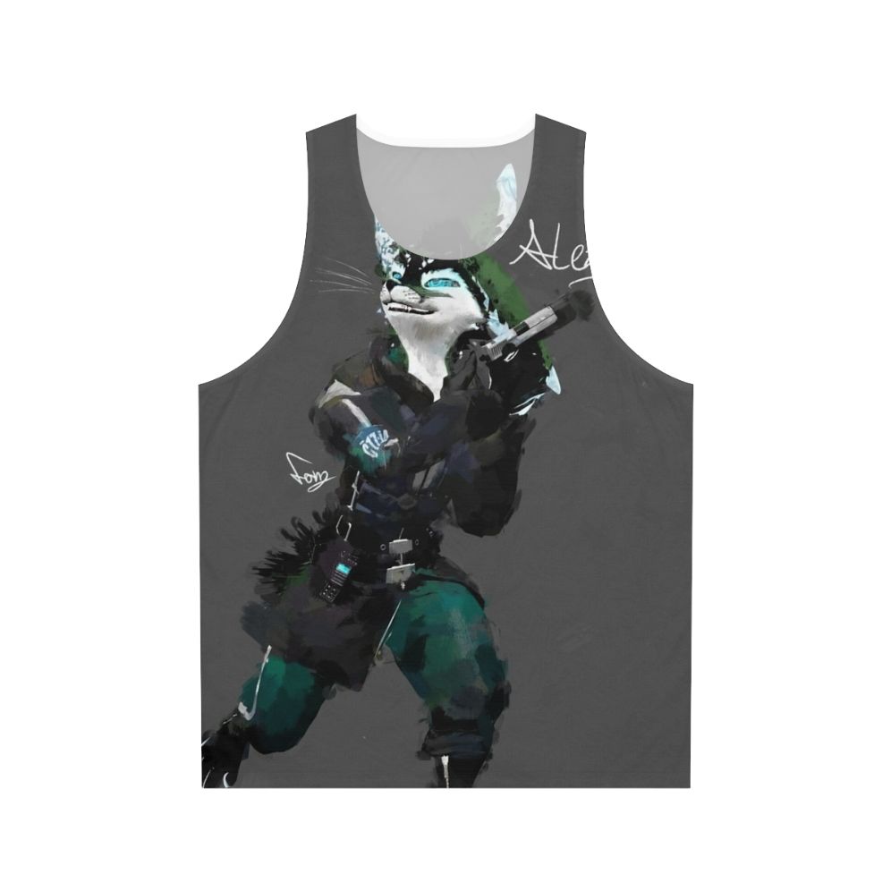 Half Life Alyx Rexouium Unisex Tank Top