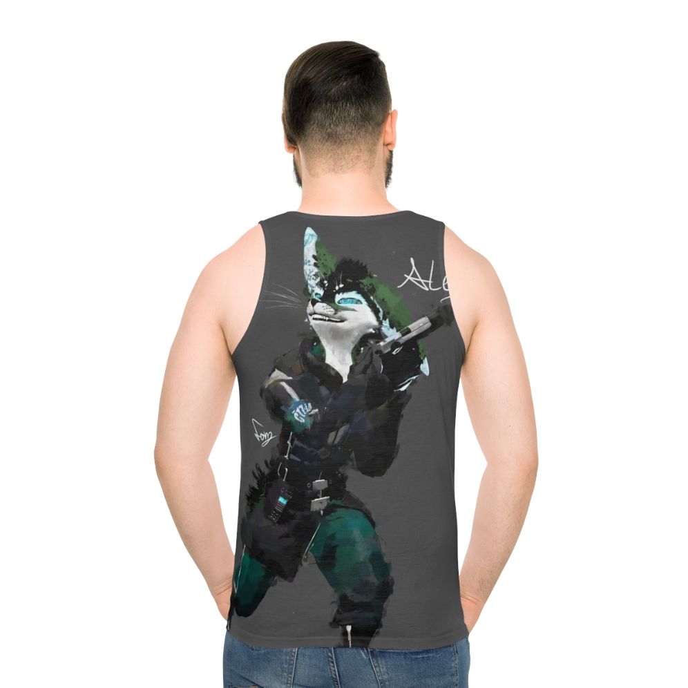 Half Life Alyx Rexouium Unisex Tank Top