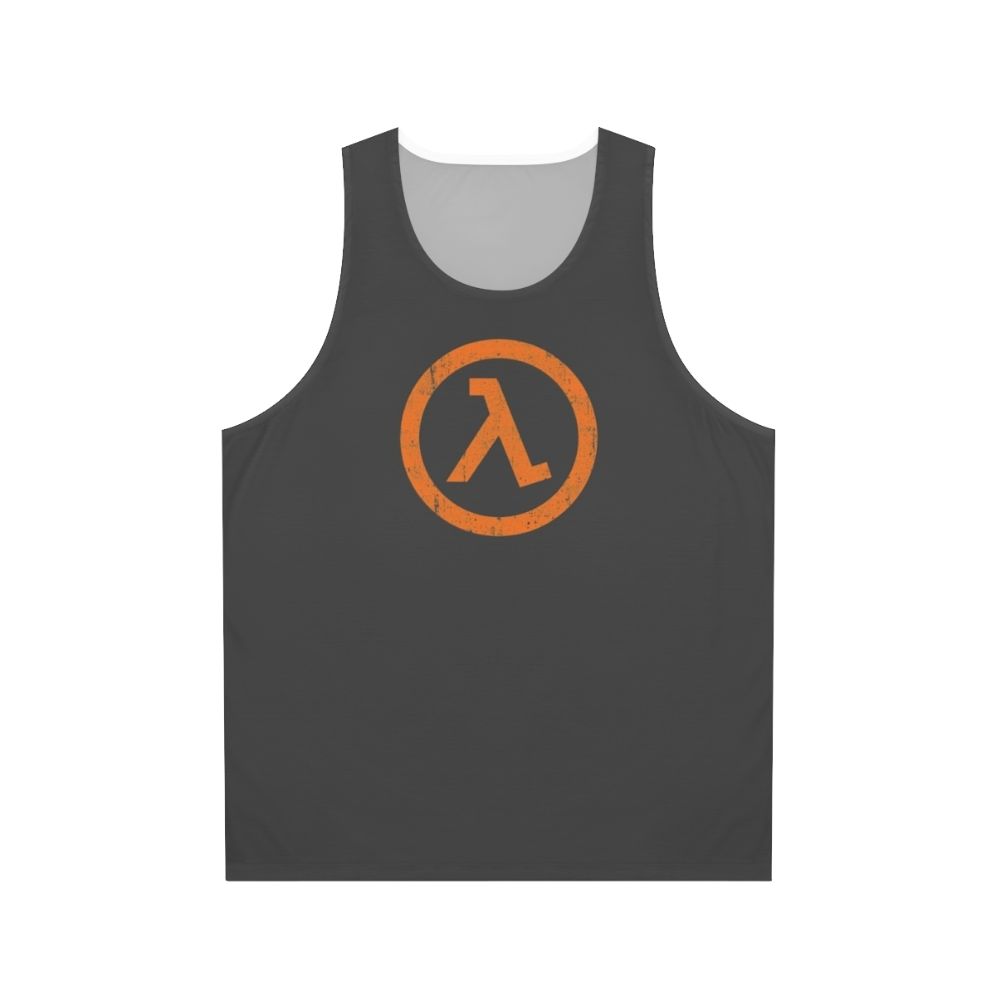 Half Life Lambda Symbol Unisex Tank Top