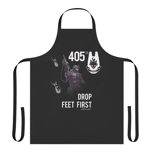A high-quality cooking apron featuring the insignia of the 405th Infantry Division from the Halo universe.