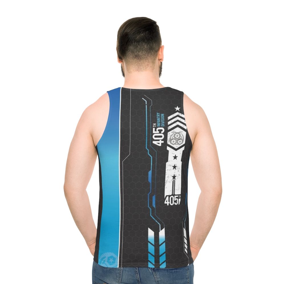 Halo Inspired 405th Tech Unisex Tank Top