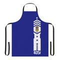 A durable and stylish apron inspired by the Halo video game series, featuring the iconic 405th Midwest Regiment insignia.