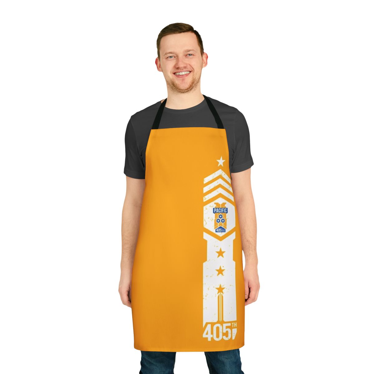 Halo-inspired Spartan apron with military-style design and details