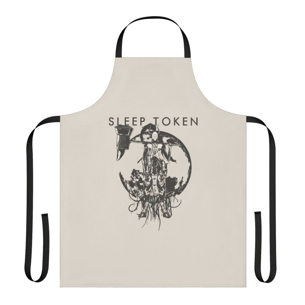 Hammer-themed apron for fans of the progressive metal band Sleep Token