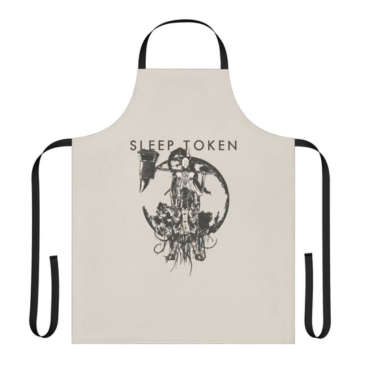 Hammer-themed apron for fans of the progressive metal band Sleep Token