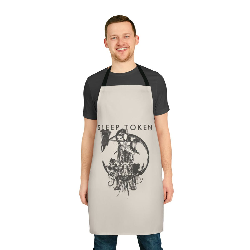 Hammer-themed apron for fans of the progressive metal band Sleep Token