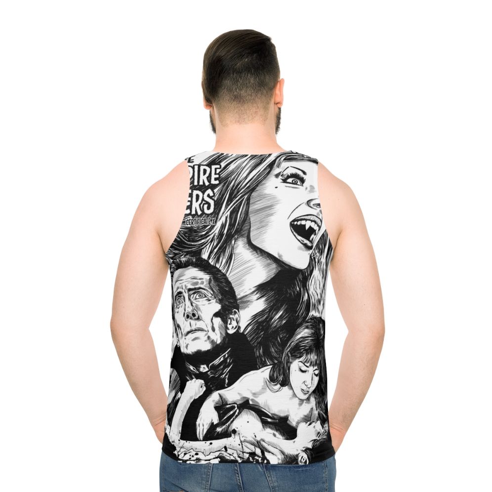 Hammer Horror Vampire Lovers Art Print Unisex Tank Top