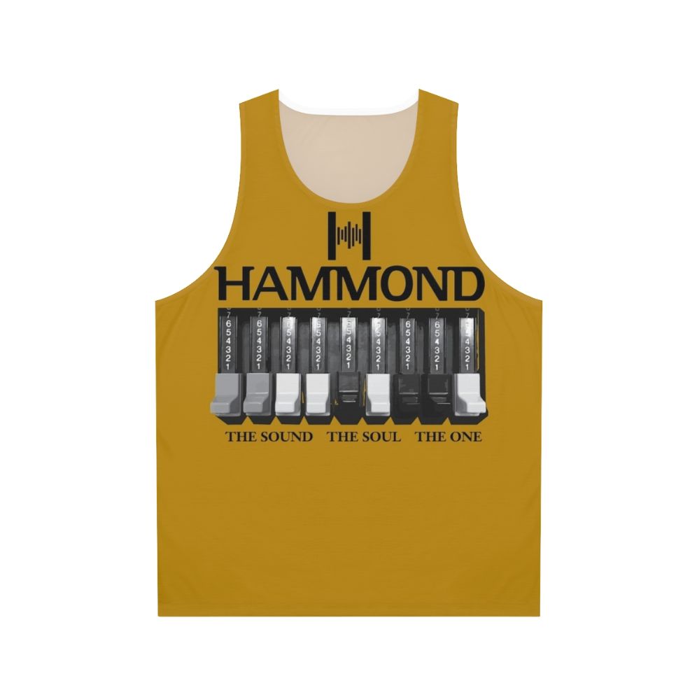 Unisex Hammond Organ Logo Tank Top