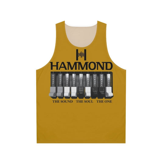 Unisex Hammond Organ Logo Tank Top