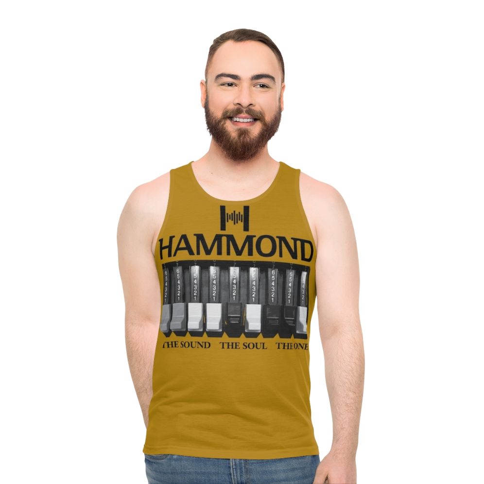 Unisex Hammond Organ Logo Tank Top