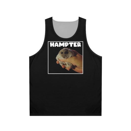 Hampter Meme Hamster Funny Unisex Tank Top