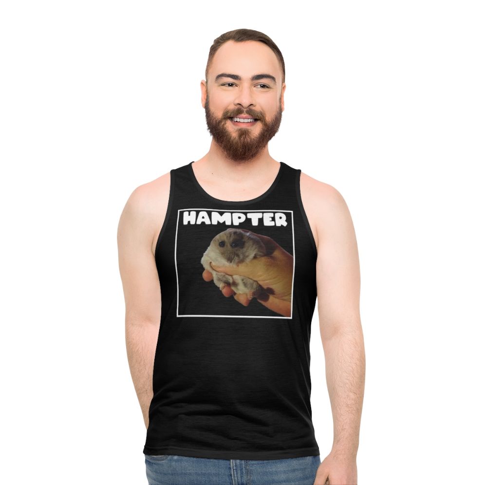 Hampter Meme Hamster Funny Unisex Tank Top