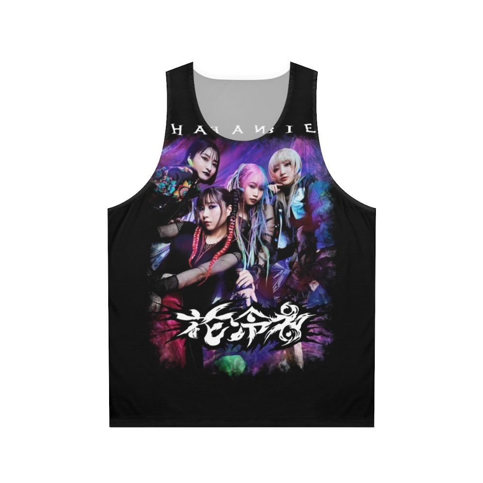 Hanabie Band Unisex Tank Top for Fans of Japanese Metal Music