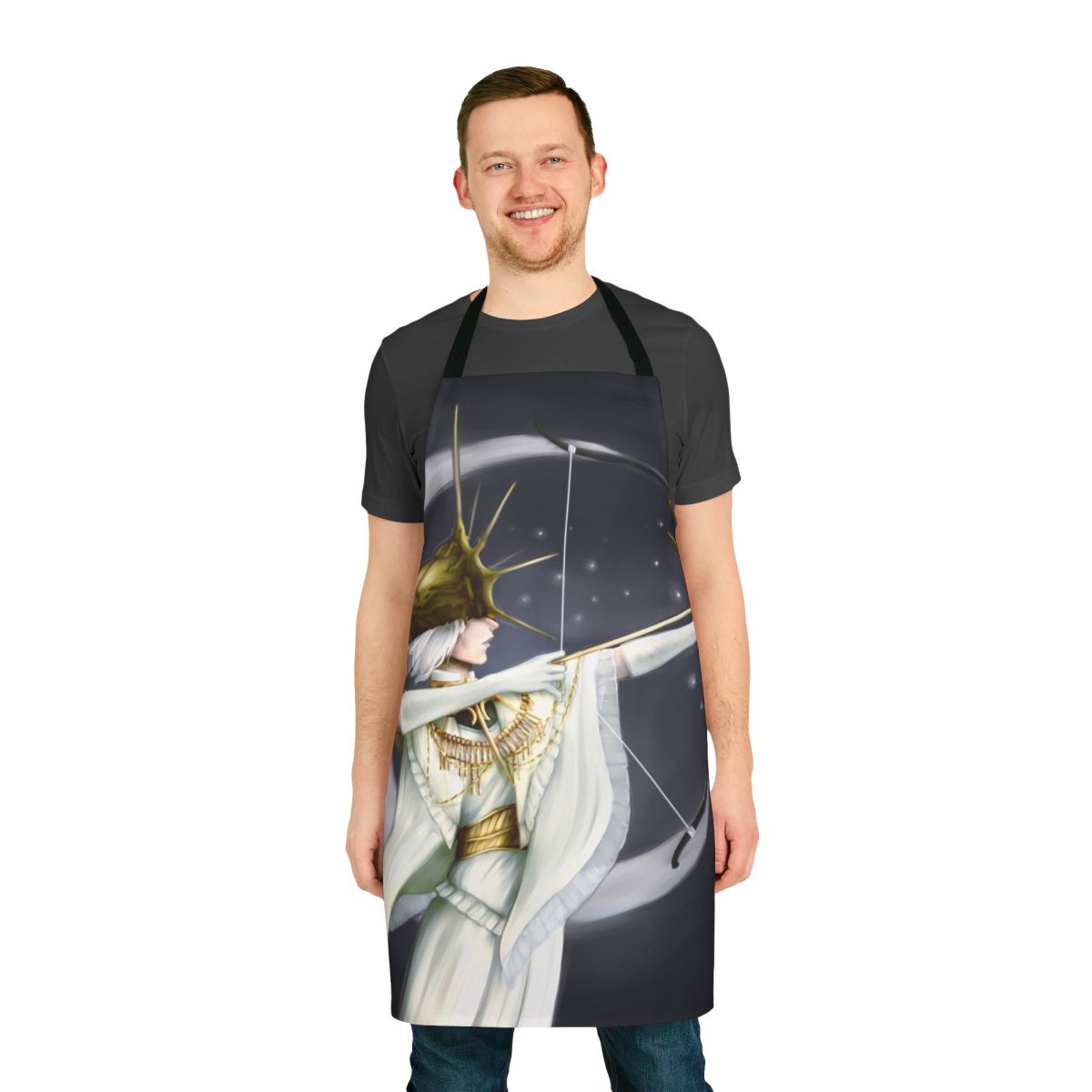 Dark Sun Gwyndolin inspired apron with intricate design