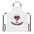 A high-quality apron featuring a whimsical dragon design, perfect for roleplay and tabletop gaming enthusiasts.