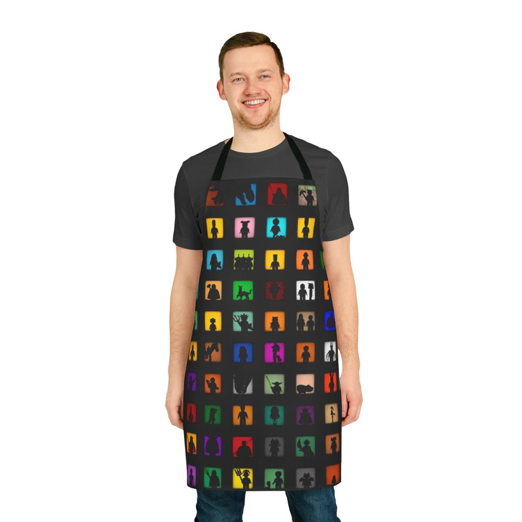 Shadow Series Apron with LEGO-inspired design