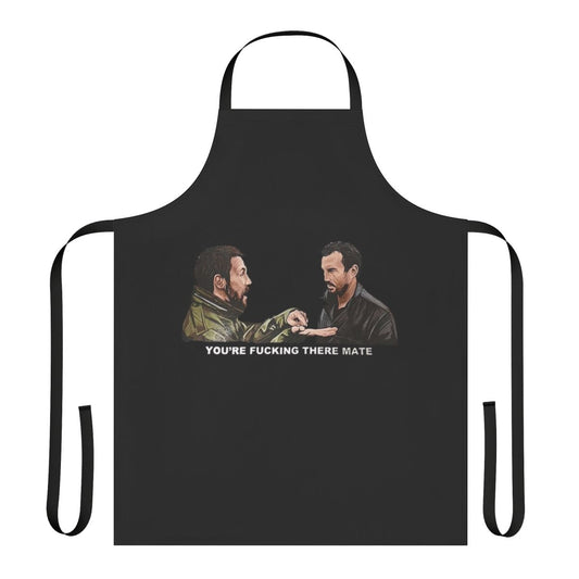 A handmade apron for the kitchen, perfect for cooking and baking.