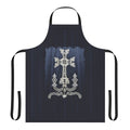Handmade apron featuring the traditional Armenian cross design and floral elements