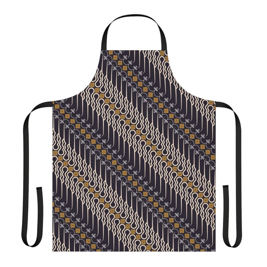 Batik Parang Pattern Apron from Java, Indonesia
