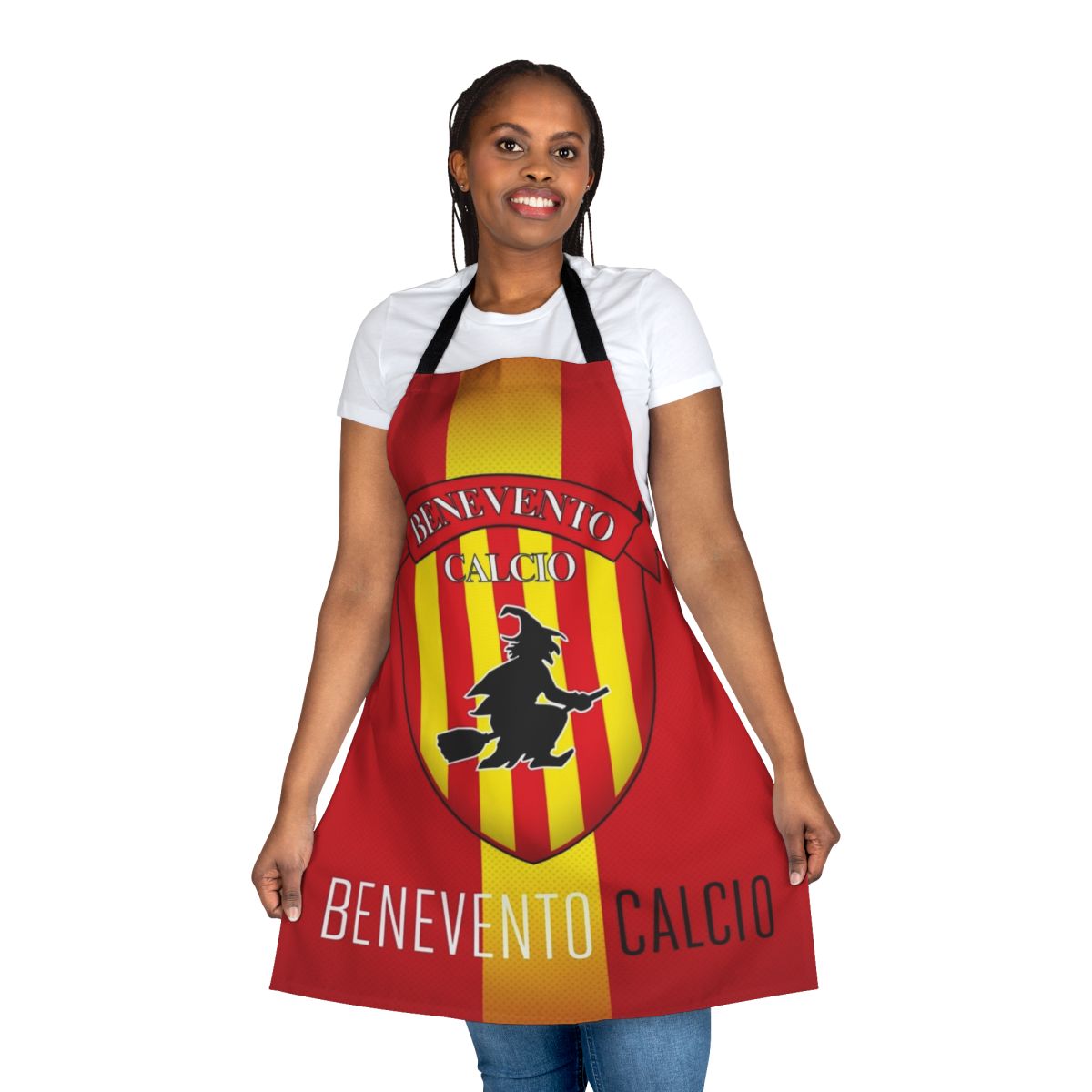 Handmade benevento-style apron for cooking and baking