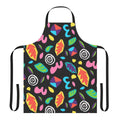 Handmade Eleven-inspired apron sewing pattern featuring characters and designs from the Netflix series Stranger Things.