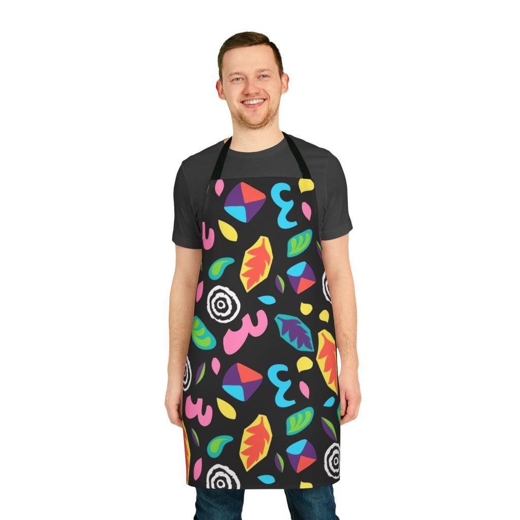 Handmade Eleven-inspired apron sewing pattern featuring characters and designs from the Netflix series Stranger Things.