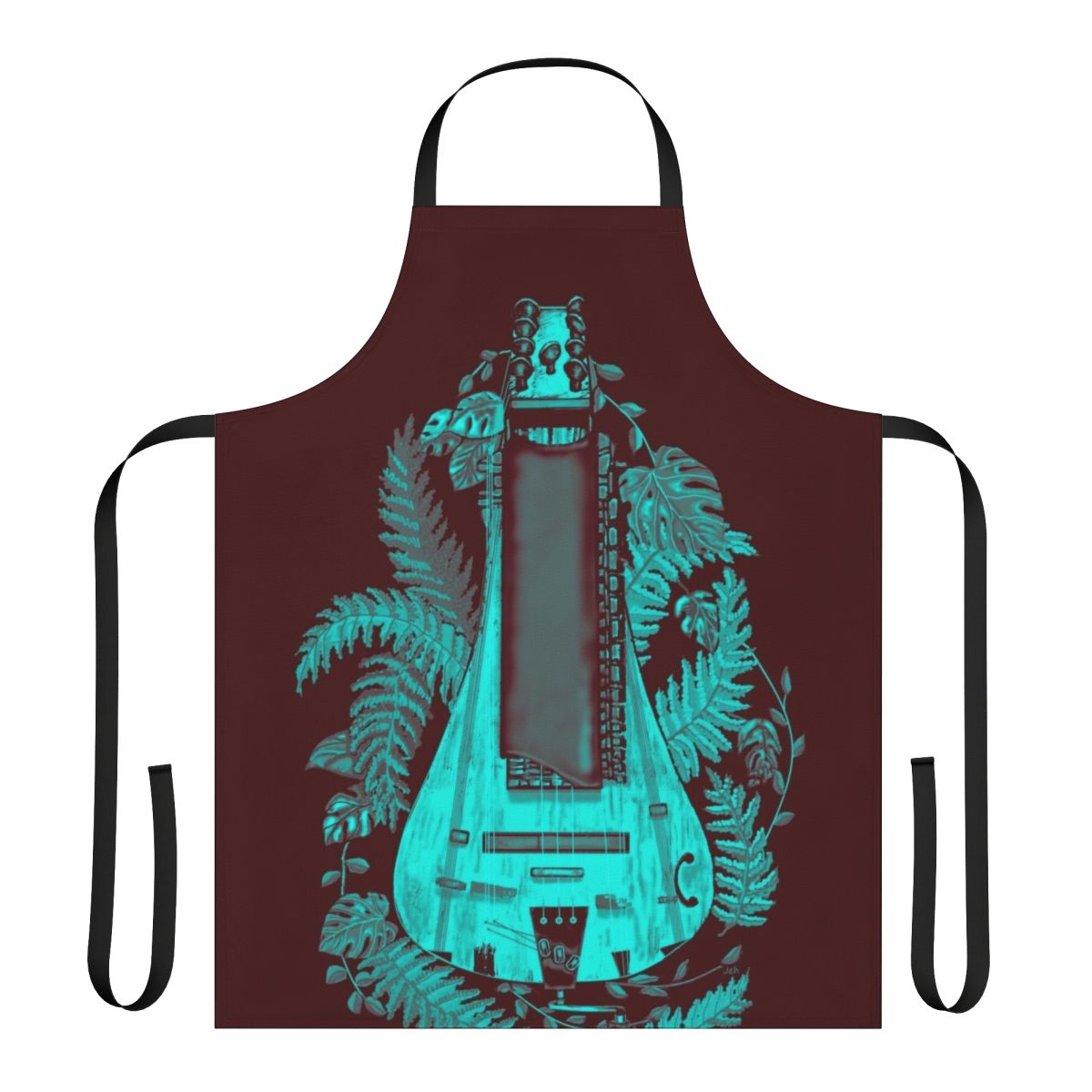 Dawnlight Handmade Hurdy Gurdy-Themed Apron