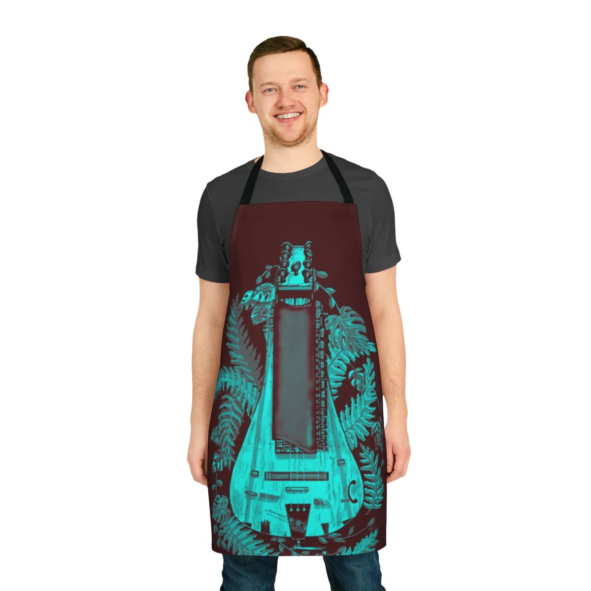 Dawnlight Handmade Hurdy Gurdy-Themed Apron