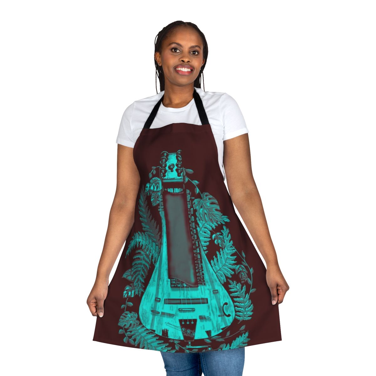 Dawnlight Handmade Hurdy Gurdy-Themed Apron